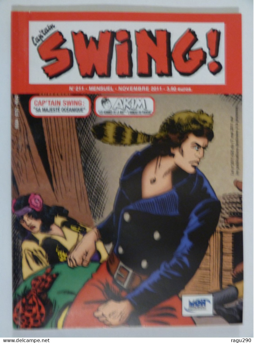 CAPTAIN SWING N° 211   éditions  MON JOURNAL - Captain Swing