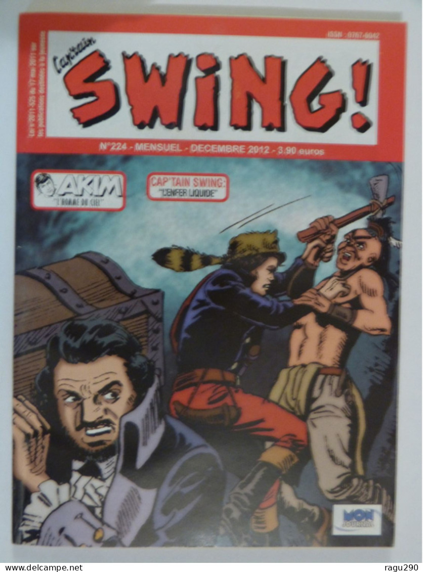 CAPTAIN SWING N° 224   éditions  MON JOURNAL - Captain Swing