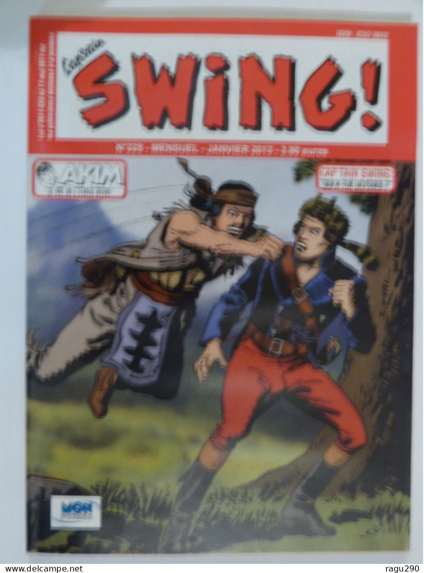 CAPTAIN SWING N° 225   éditions  MON JOURNAL - Captain Swing