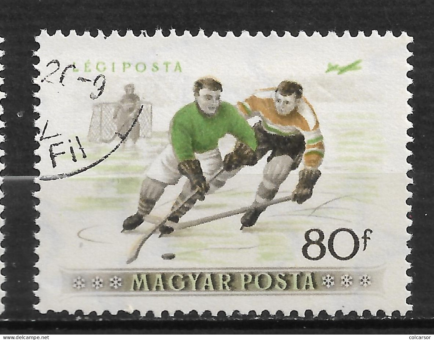 "HONGRIE  P. A. N°   184    "SPORTS D'HIVER " - Usado