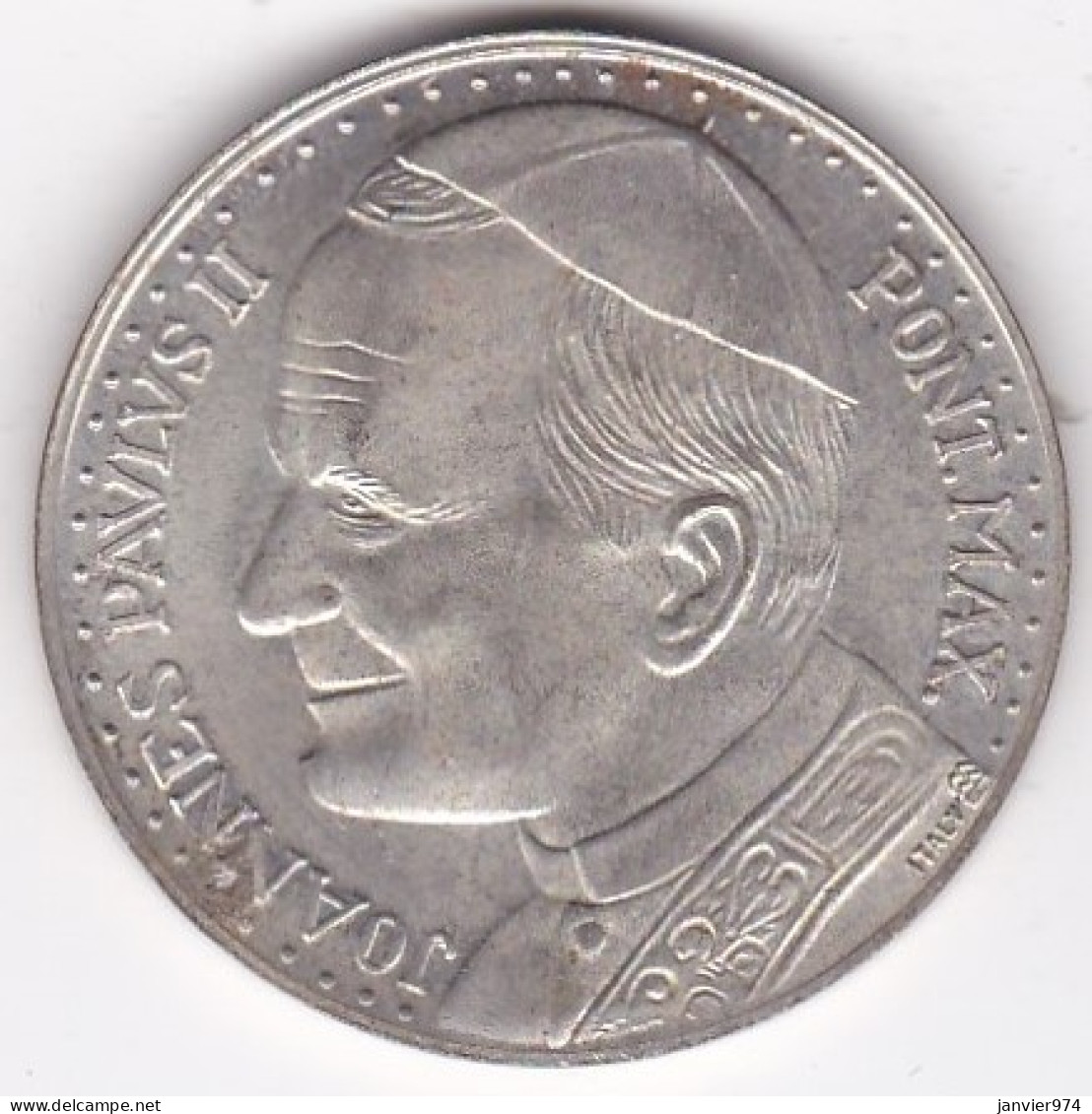 Medaille En Argent Jean Paul II , CZESTOCHOWA ORA PRO NOBIS - Andere & Zonder Classificatie