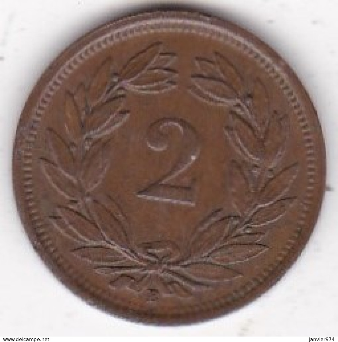 Suisse 2 Rappen 1938 En Bronze , KM# 4.2a - 2 Centimes / Rappen