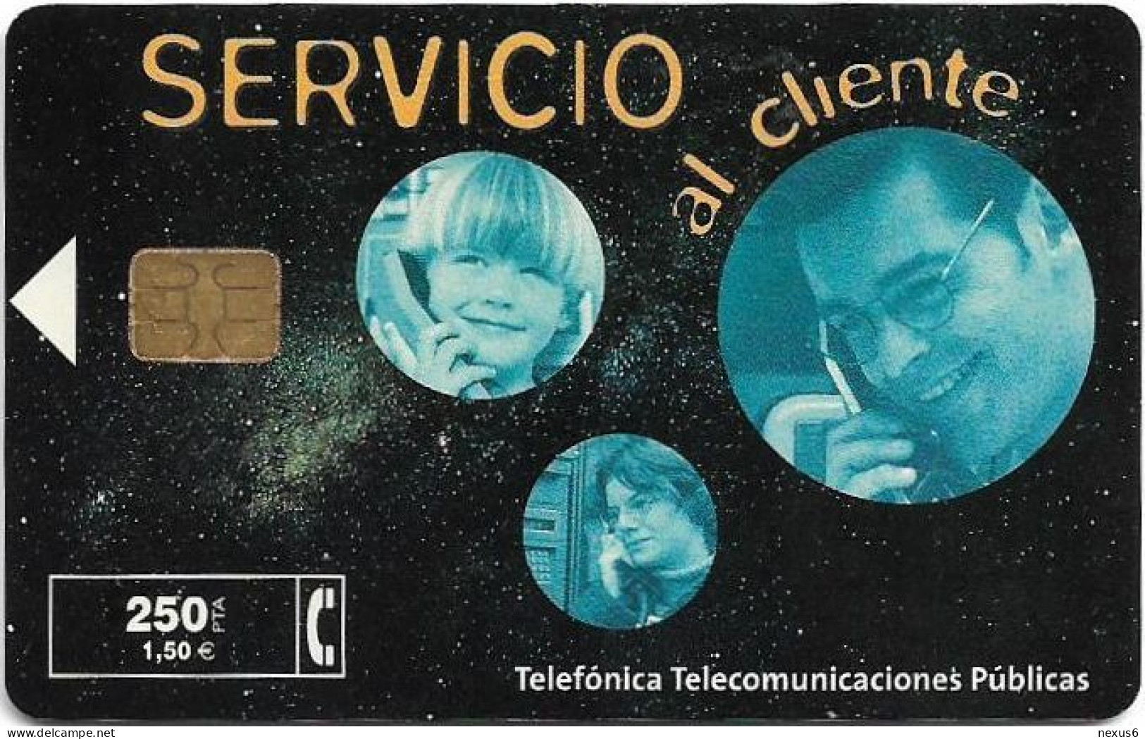 Spain - Telefonica - Servicio Al Cliente VIII - P-451 - 02.2001, 250PTA, 18.000ex, Used - Privatausgaben