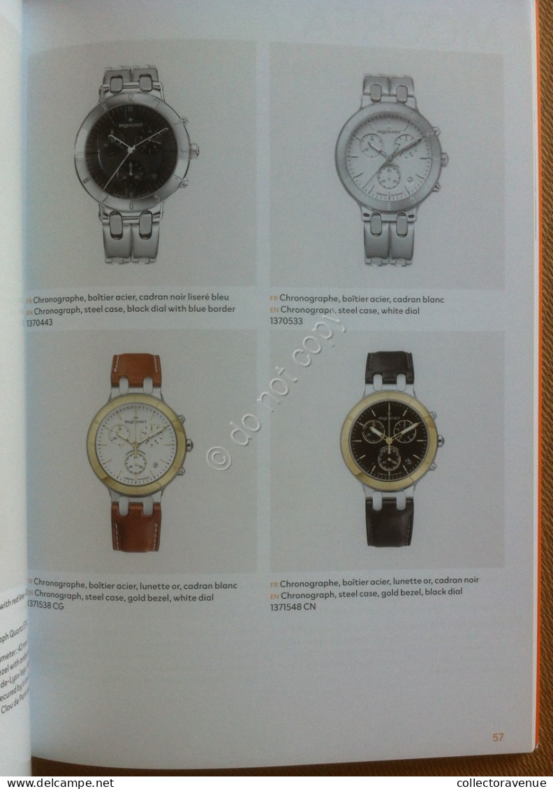 Orologi - Watches - Pequignet - Collection 2023 - Francese - Autres & Non Classés