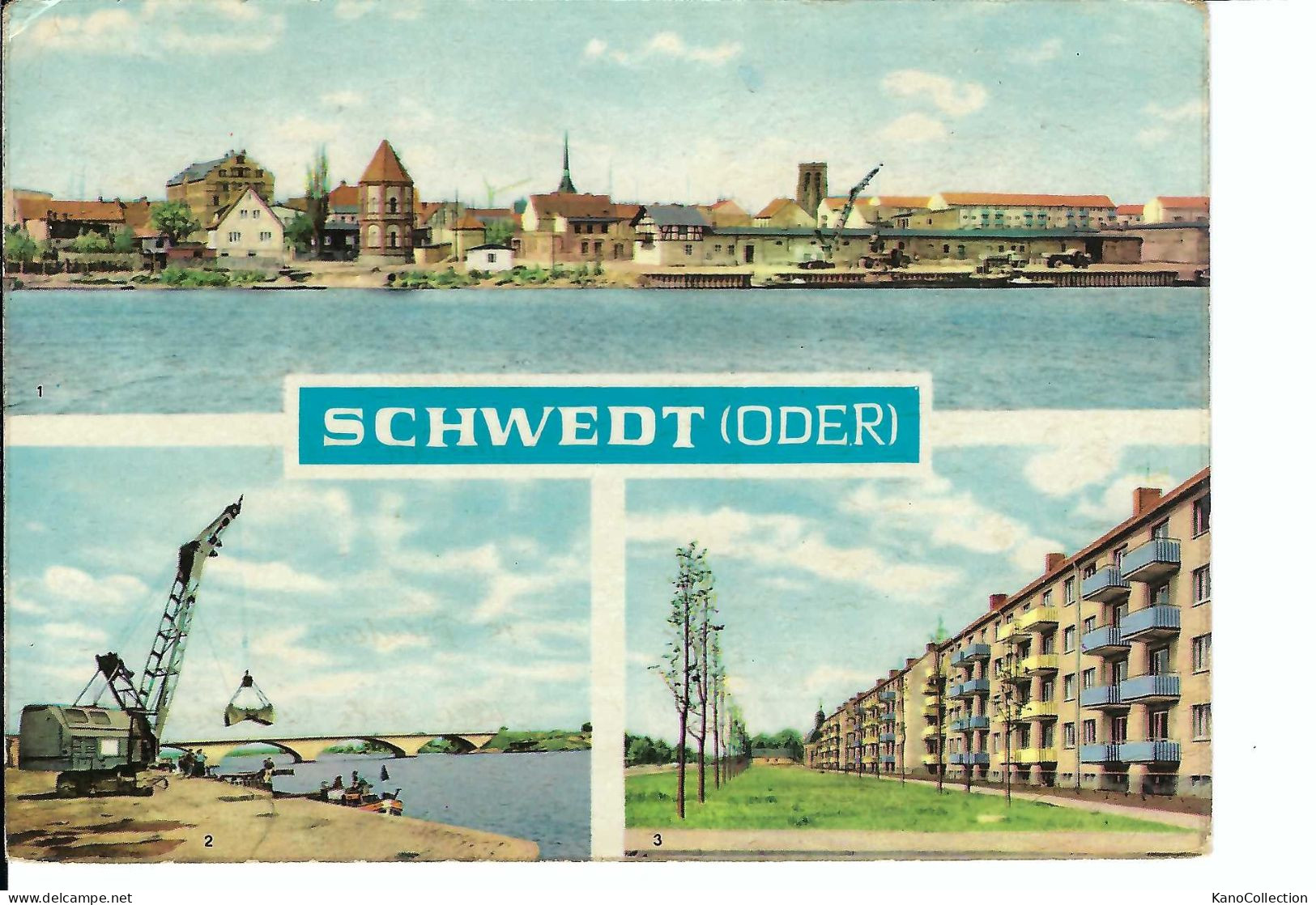 Schwedt (Oder), DDR 1968 - Schwedt
