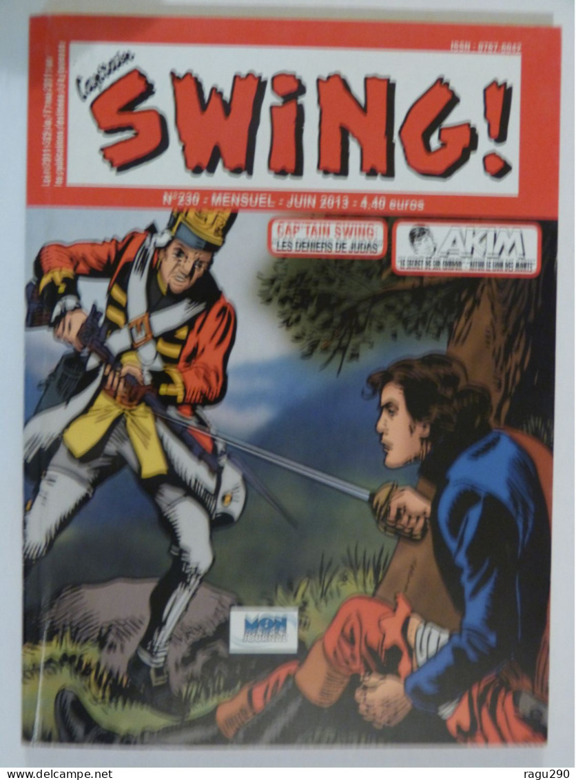 CAPTAIN SWING N° 230   éditions  MON JOURNAL - Captain Swing