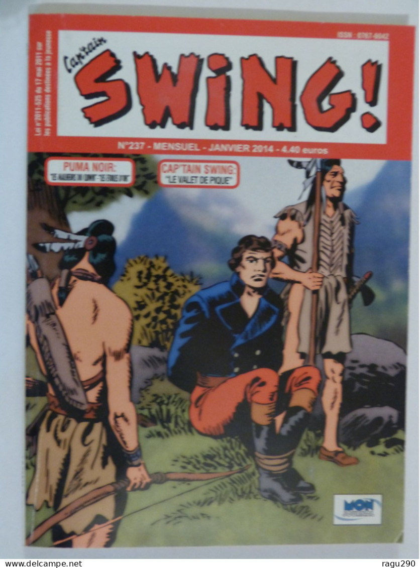 CAPTAIN SWING N° 237  éditions  MON JOURNAL - Captain Swing