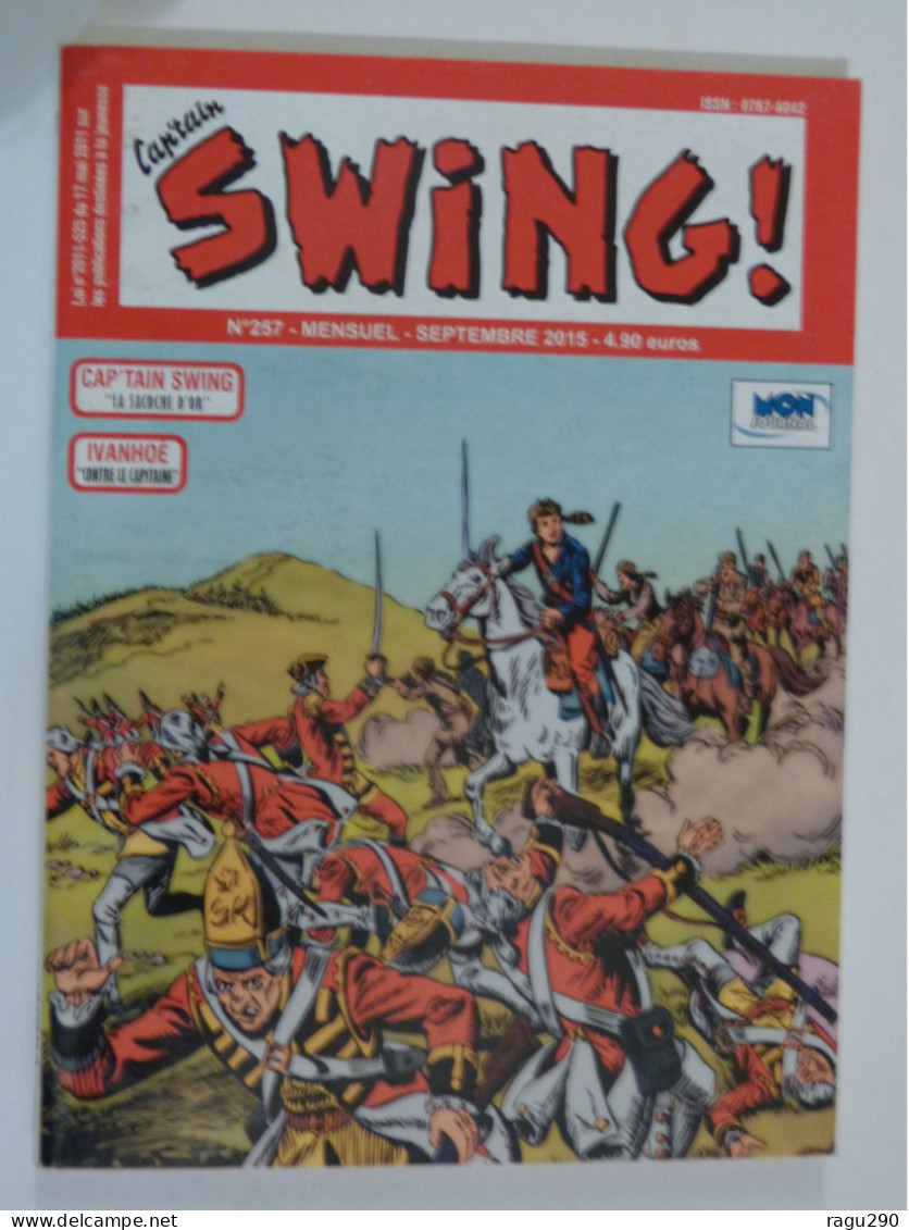 CAPTAIN SWING N° 257  éditions  MON JOURNAL - Captain Swing