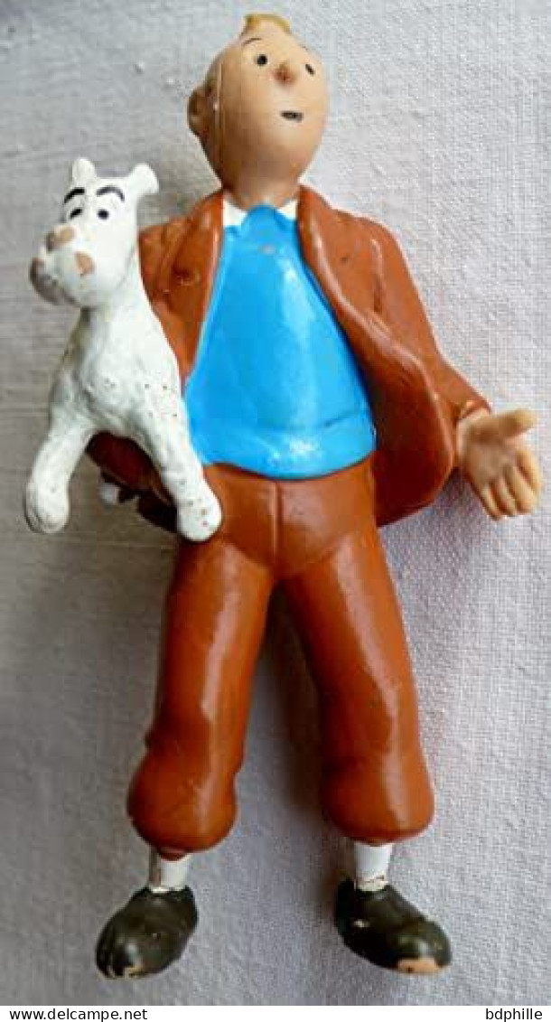 Tintin Et Milou , Figurine Plastoy 1994 - Little Figures - Plastic