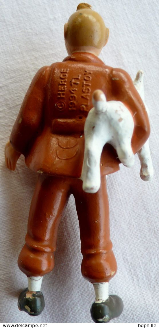 Tintin Et Milou , Figurine Plastoy 1994 - Figurine In Plastica