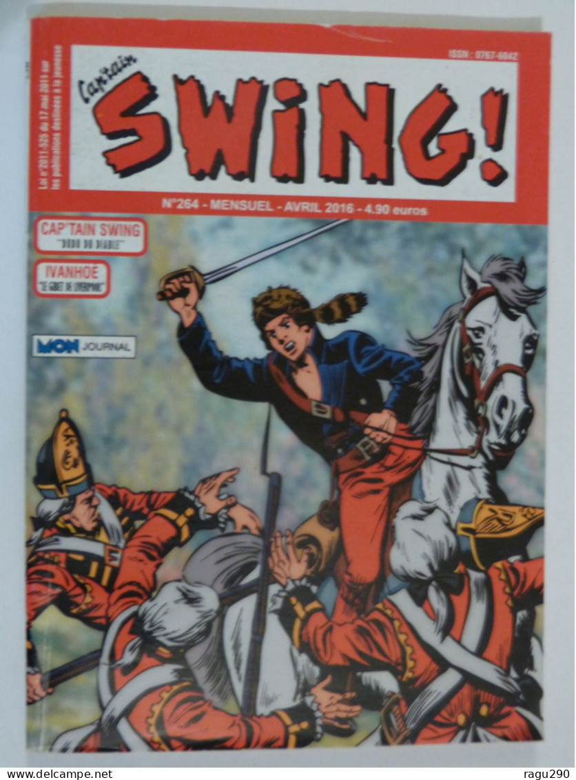 CAPTAIN SWING N° 264  éditions  MON JOURNAL - Captain Swing