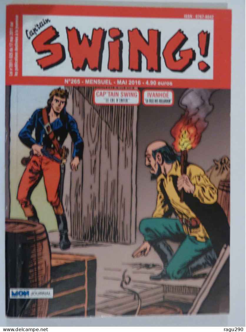 CAPTAIN SWING N° 265  éditions  MON JOURNAL - Captain Swing