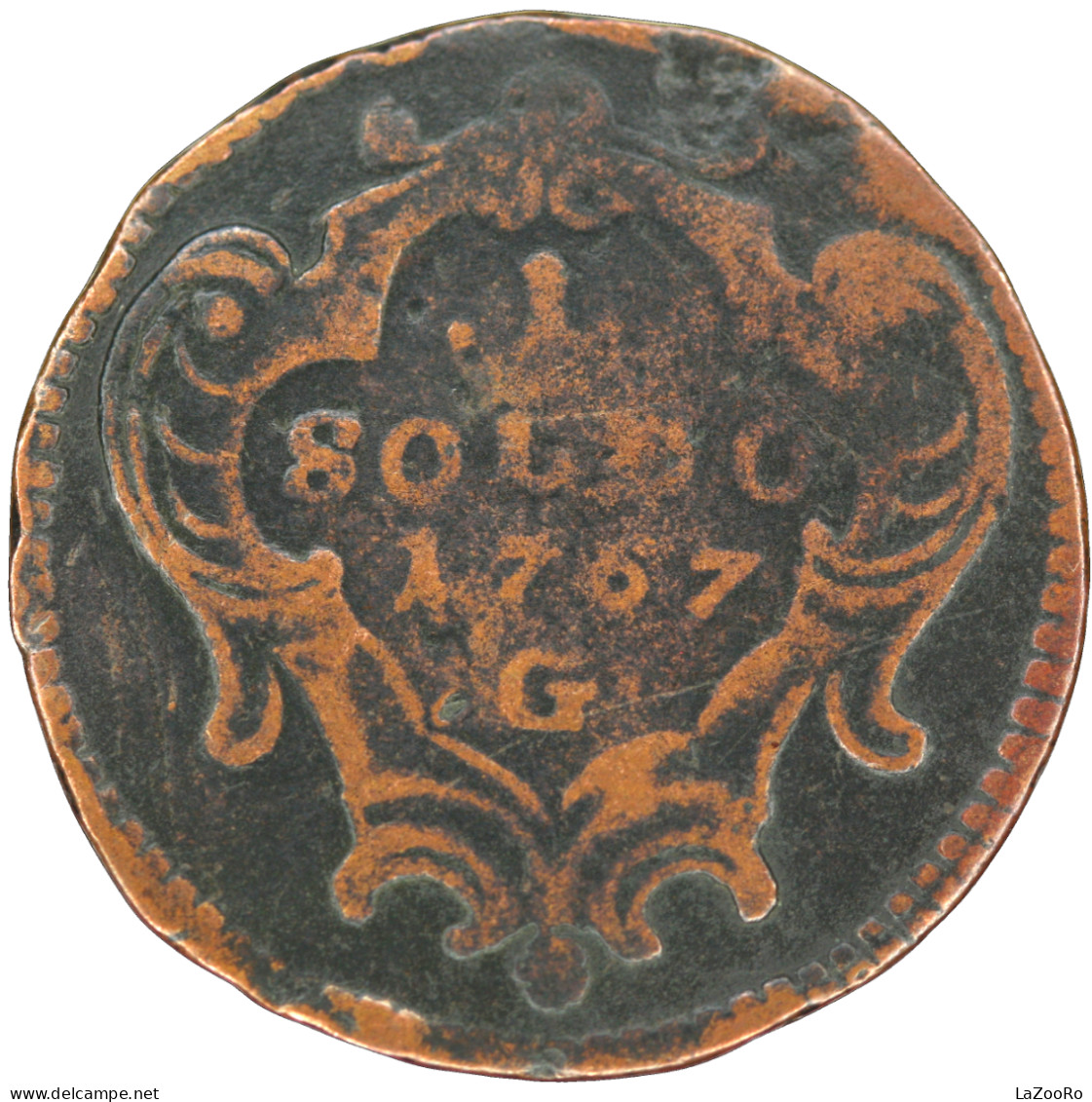 LaZooRo: Italy Austria 1 Soldo 1767 G F - Gorizien