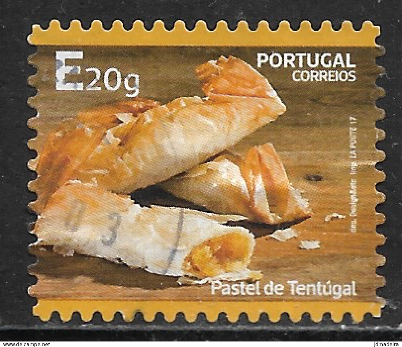 Portugal – 2017 Traditional Sweets E Used Stamp - Oblitérés
