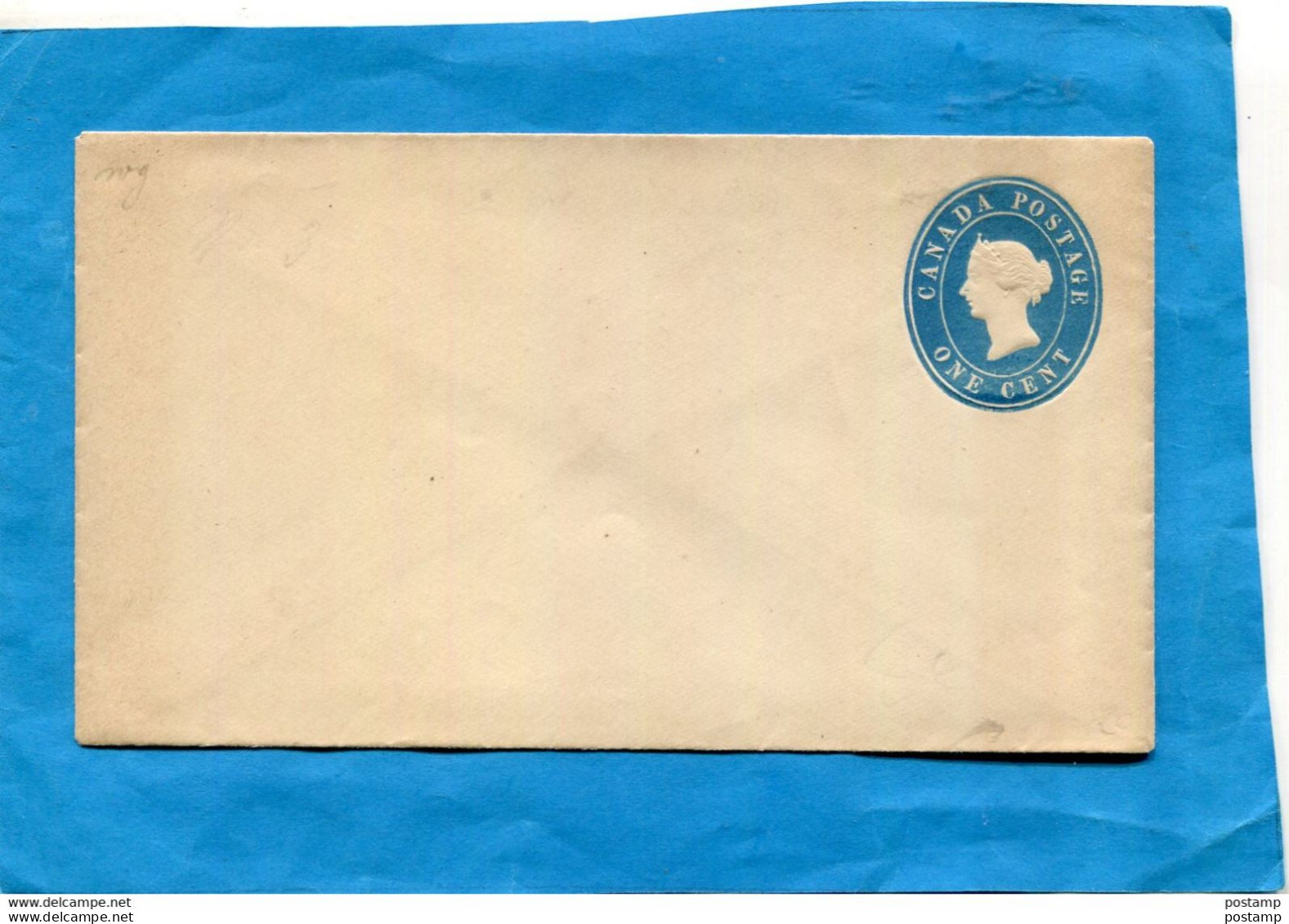 CANADA- LETTER - Entier Postal Stationery  One Cent Vert- Victoria  -Neuve - Covers & Documents