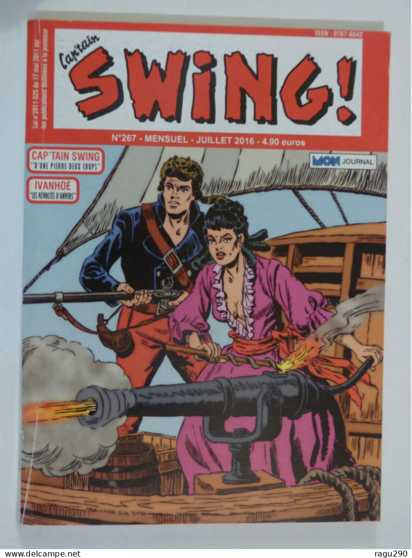 CAPTAIN SWING N° 267  éditions  MON JOURNAL - Captain Swing