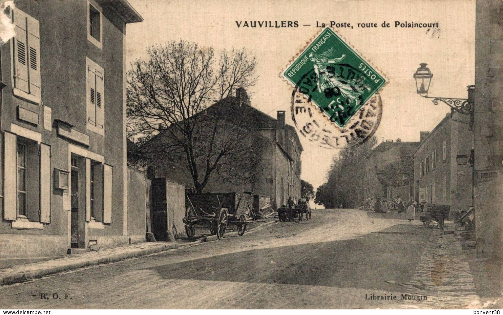 J0709 - VAUVILLERS - D70 - La Poste Route De Polaincourt - Vauvillers