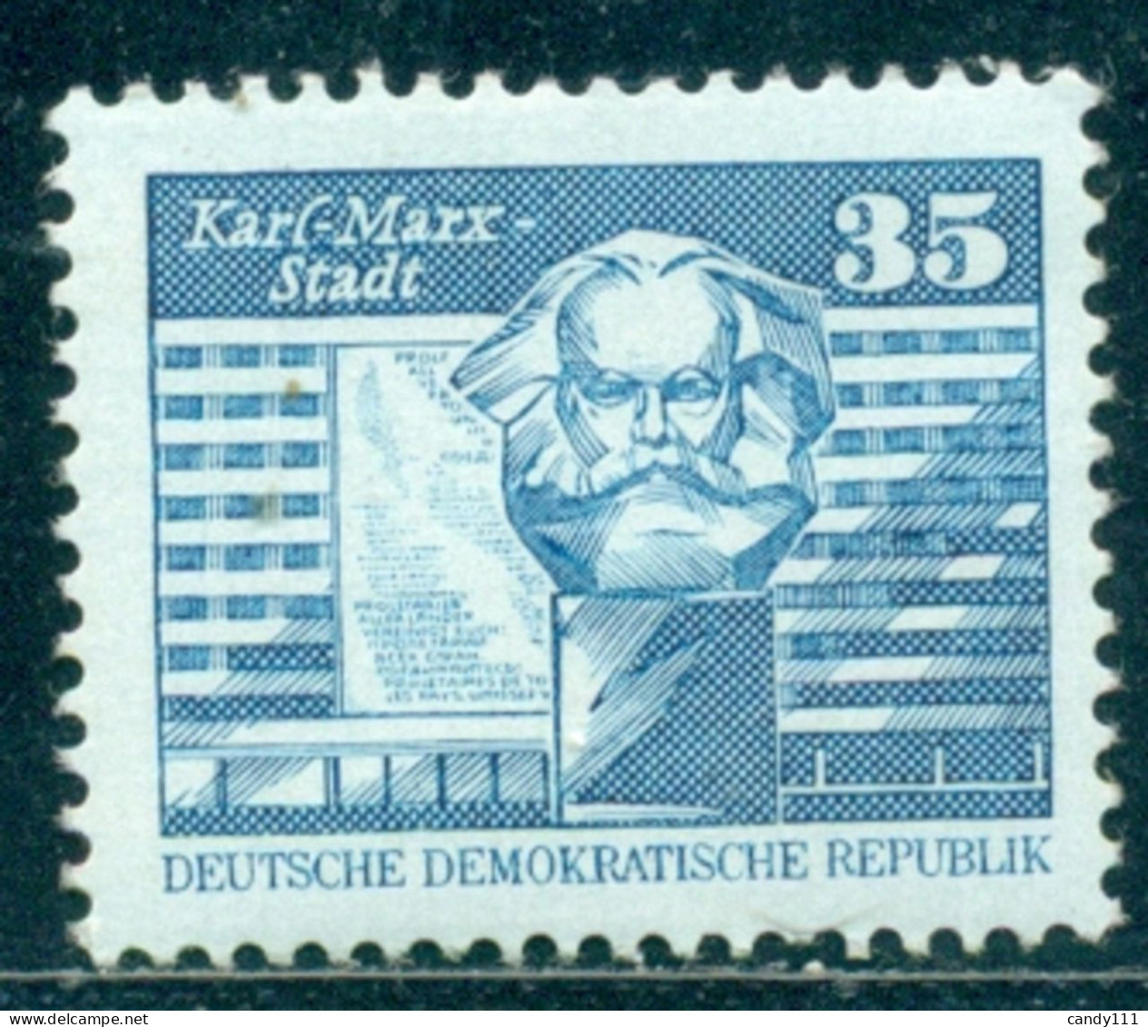 1980 Geophysics Device:gravimeter,borehole Sonde,geophone,Seismology,DDR,2557,MNH - Karl Marx