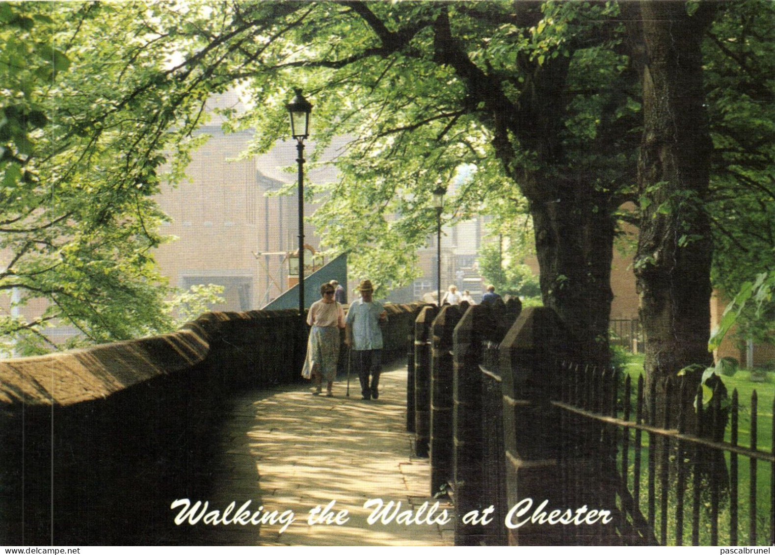CHESTER - WALKING THE WALLS AT CHESTER - Chester