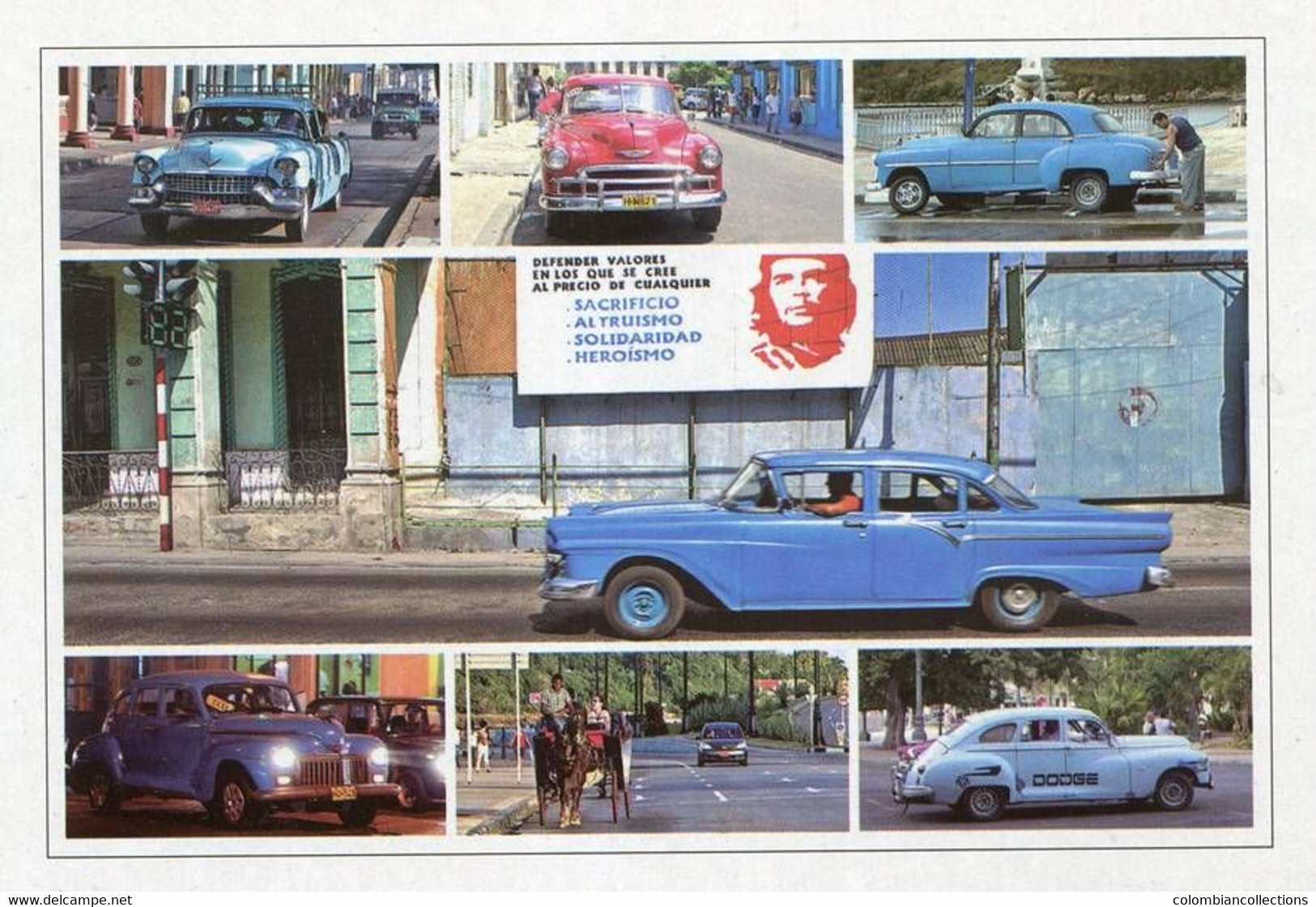 Lote PEP963a, Cuba, 2013, Entero Postal, Postal Stationary, Autos Antiguos, 16/32, Postcard. Che Guevara - Tarjetas – Máxima