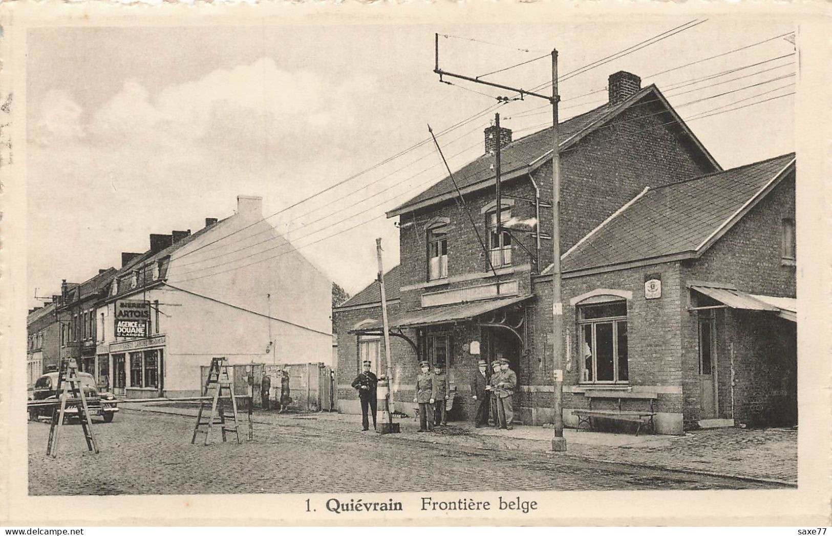 QUIEVRAIN - Frontière Belge - Douaniers - - Quievrain