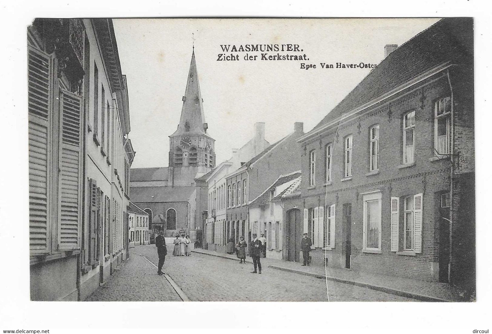 52383  -    Waasmunster   Zicht  Der  Kerkstraat - Waasmunster