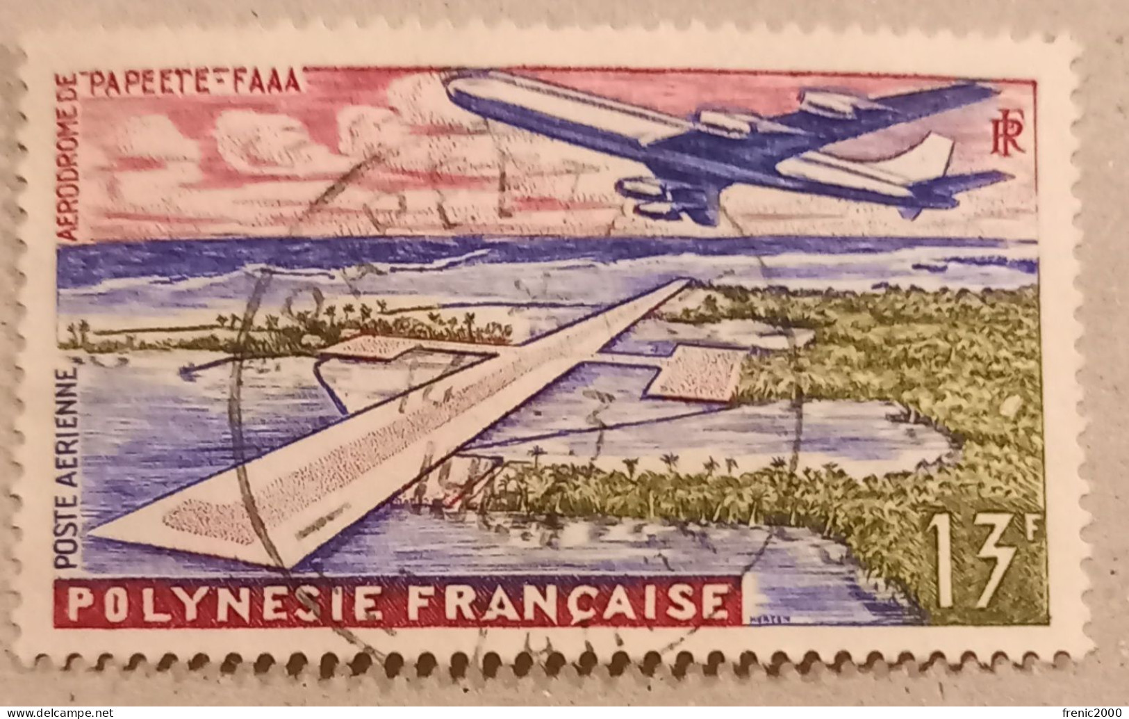 TC 050  - Polynésie Aérien N°5 Oblitéré - Used Stamps