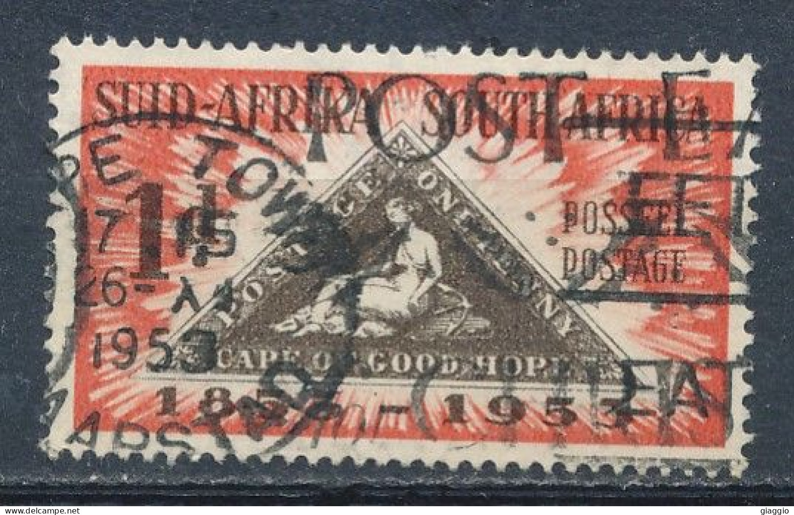 °°° SOUTH AFRICA  - Y&T N°194 - 1953 °°° - Used Stamps