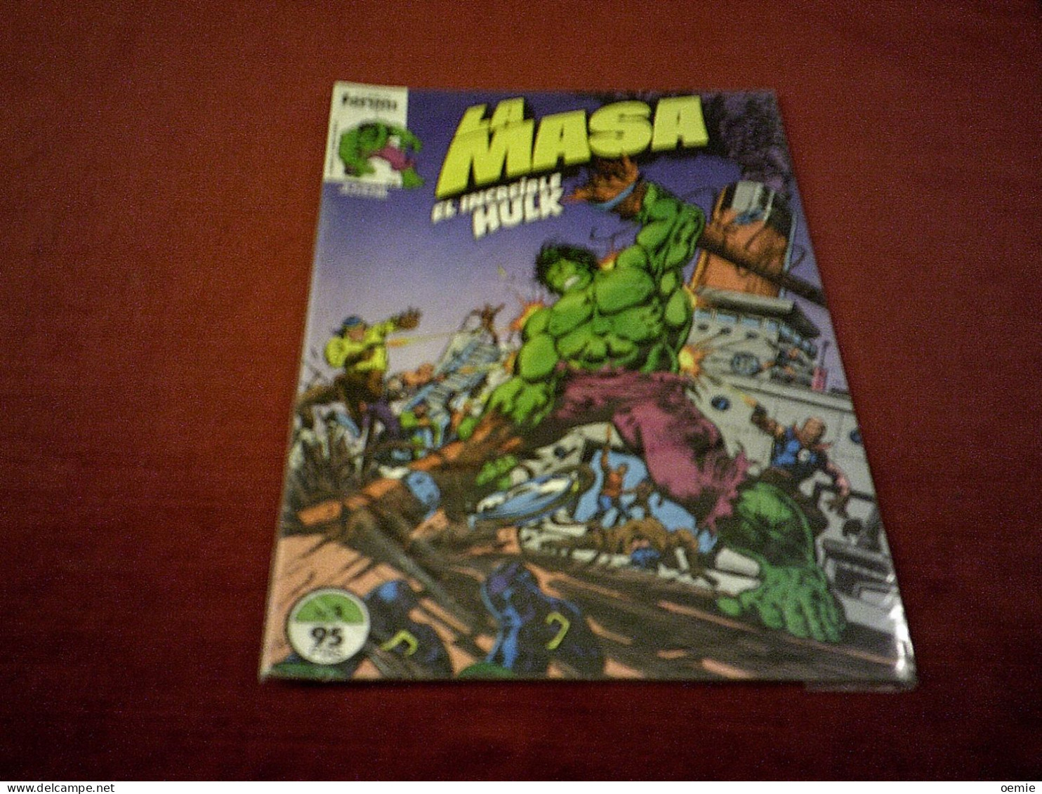 LA MASA  EL INCREDIBLE HULK   N° 3 - Andere & Zonder Classificatie