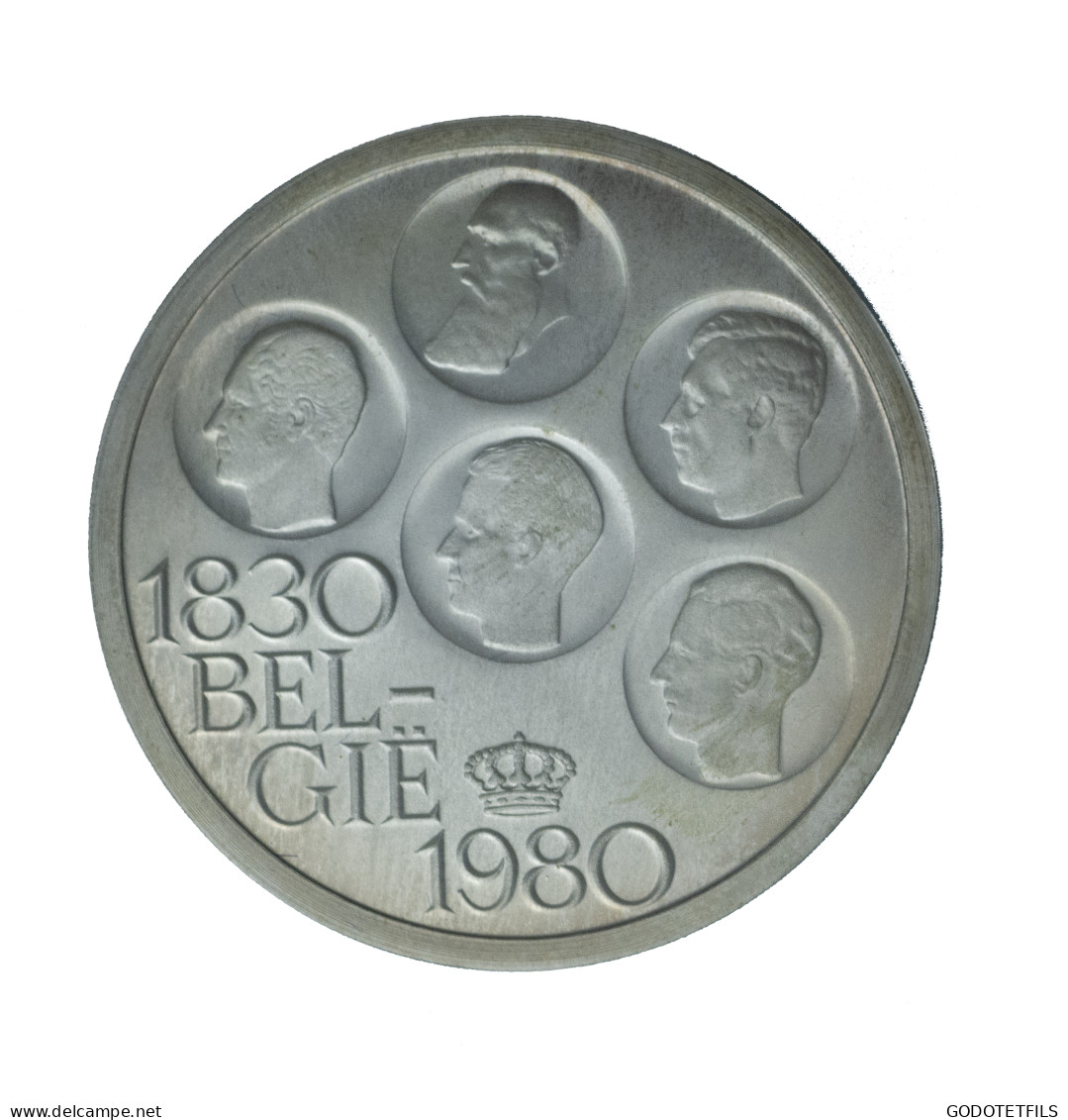 Belgique-500 Francs Commémoratif De L&#039;indépendance De La Belgique 1980 - 500 Frank