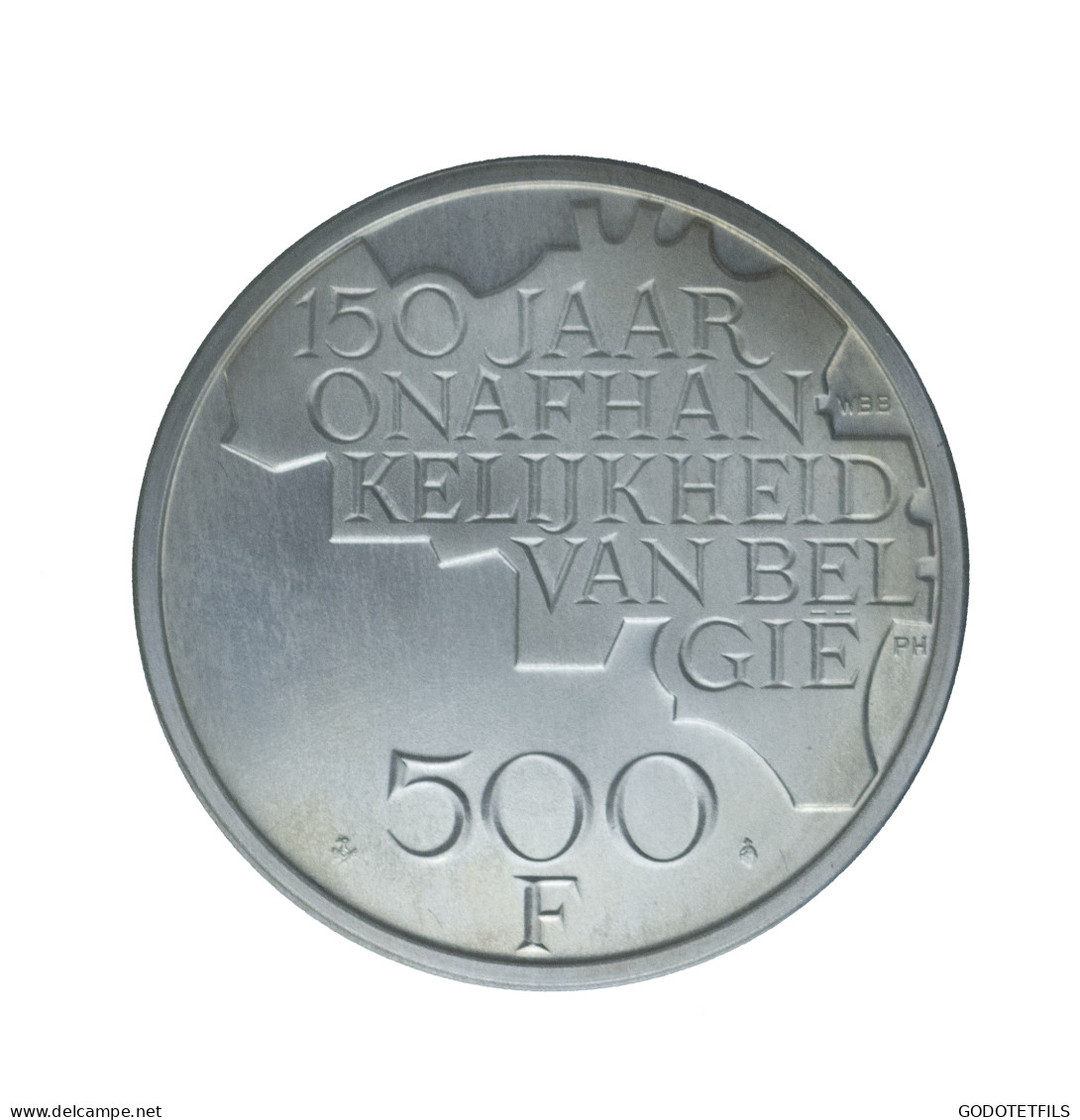 Belgique-500 Francs Commémoratif De L&#039;indépendance De La Belgique 1980 - 500 Francs