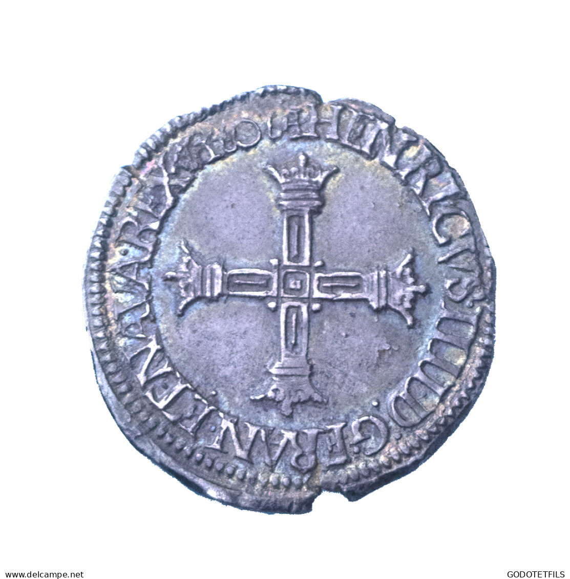 Henri IV-Quart Décu 1606 Saint-Lô - 1589-1610 Henry IV The Great