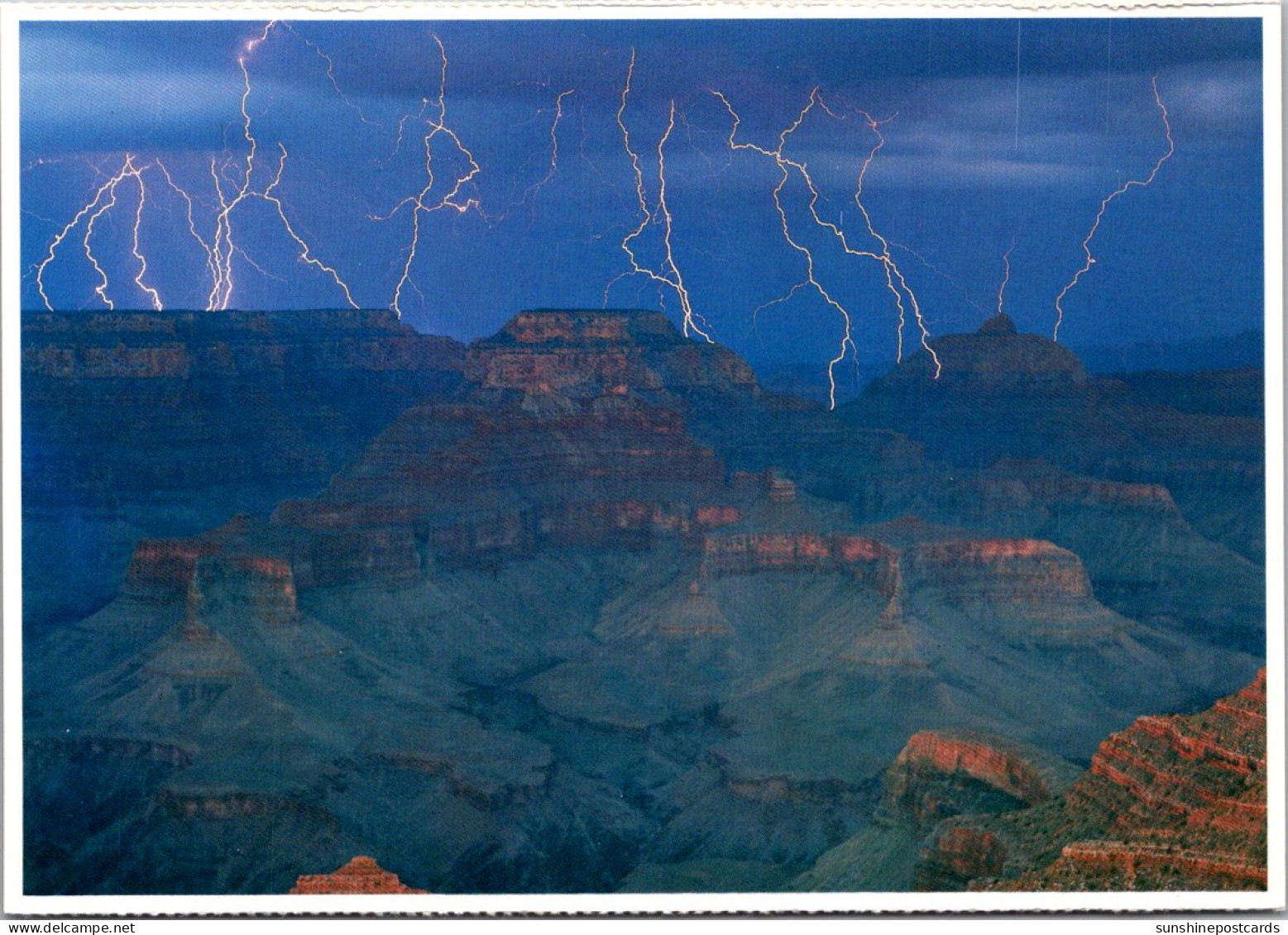 Arizona Grand Canyon National Park Summer Thuinderstorm - Grand Canyon