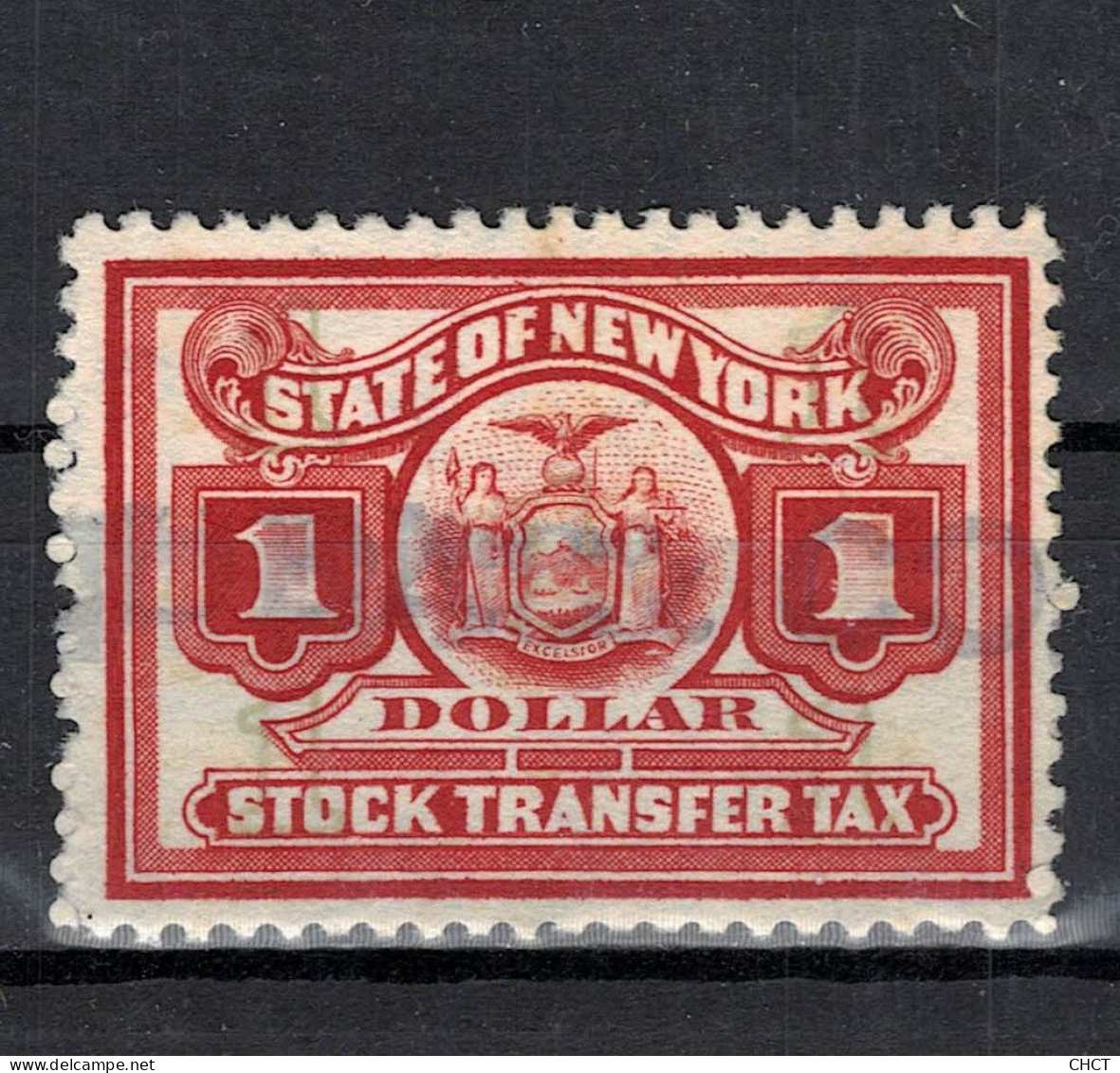 CHCT26 - State Of New York, Stock Transfer Tax Stamp, America - Ohne Zuordnung