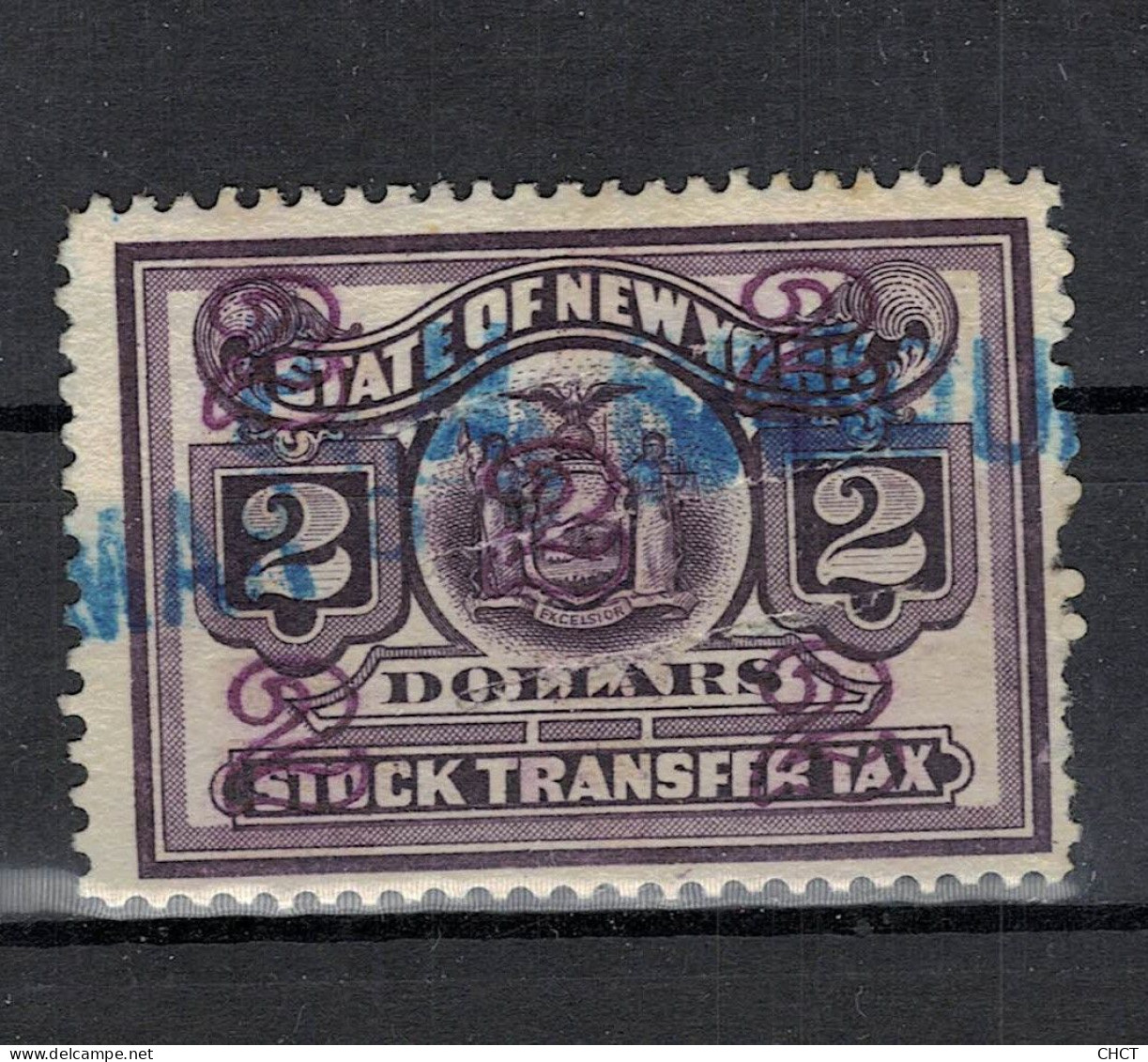 CHCT26 - State Of New York, Stock Transfer Tax Stamp, America - Ohne Zuordnung