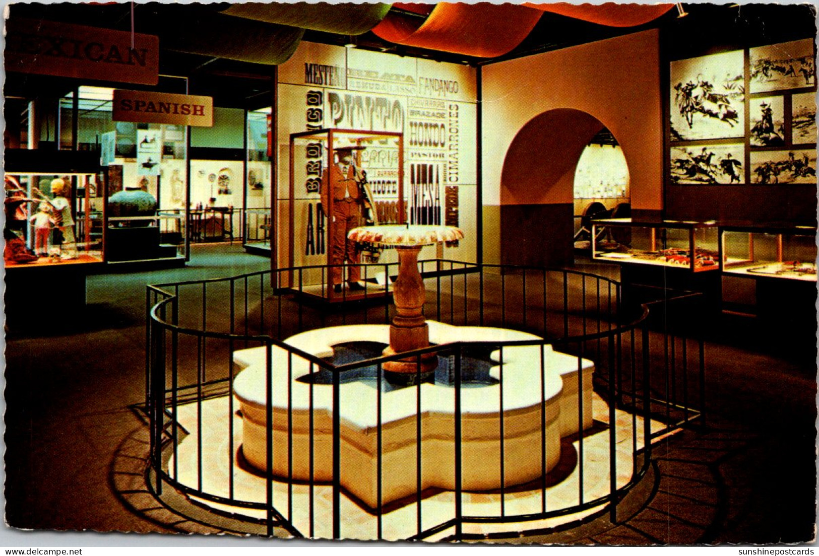 Texas San Antonio Hemisfair Plaza Museum Interior Mexican-Texan Area - San Antonio