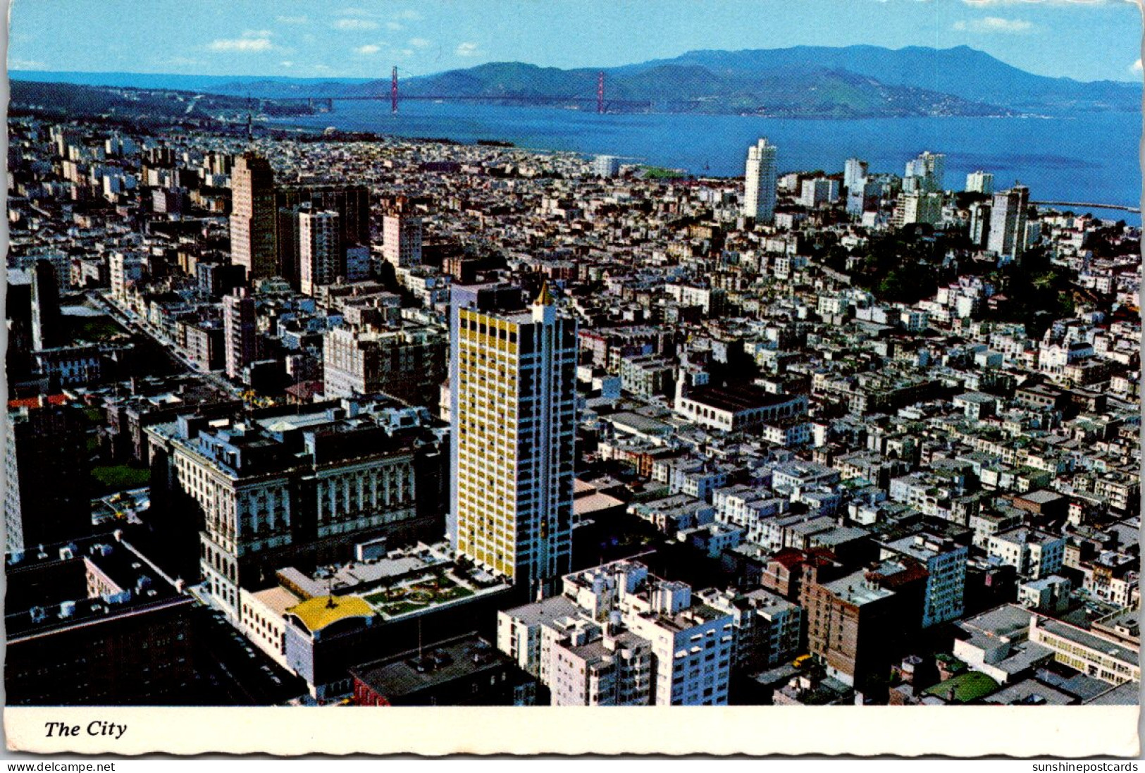 California San Francisco Showing Fairmont Hotel And Tower - San Francisco