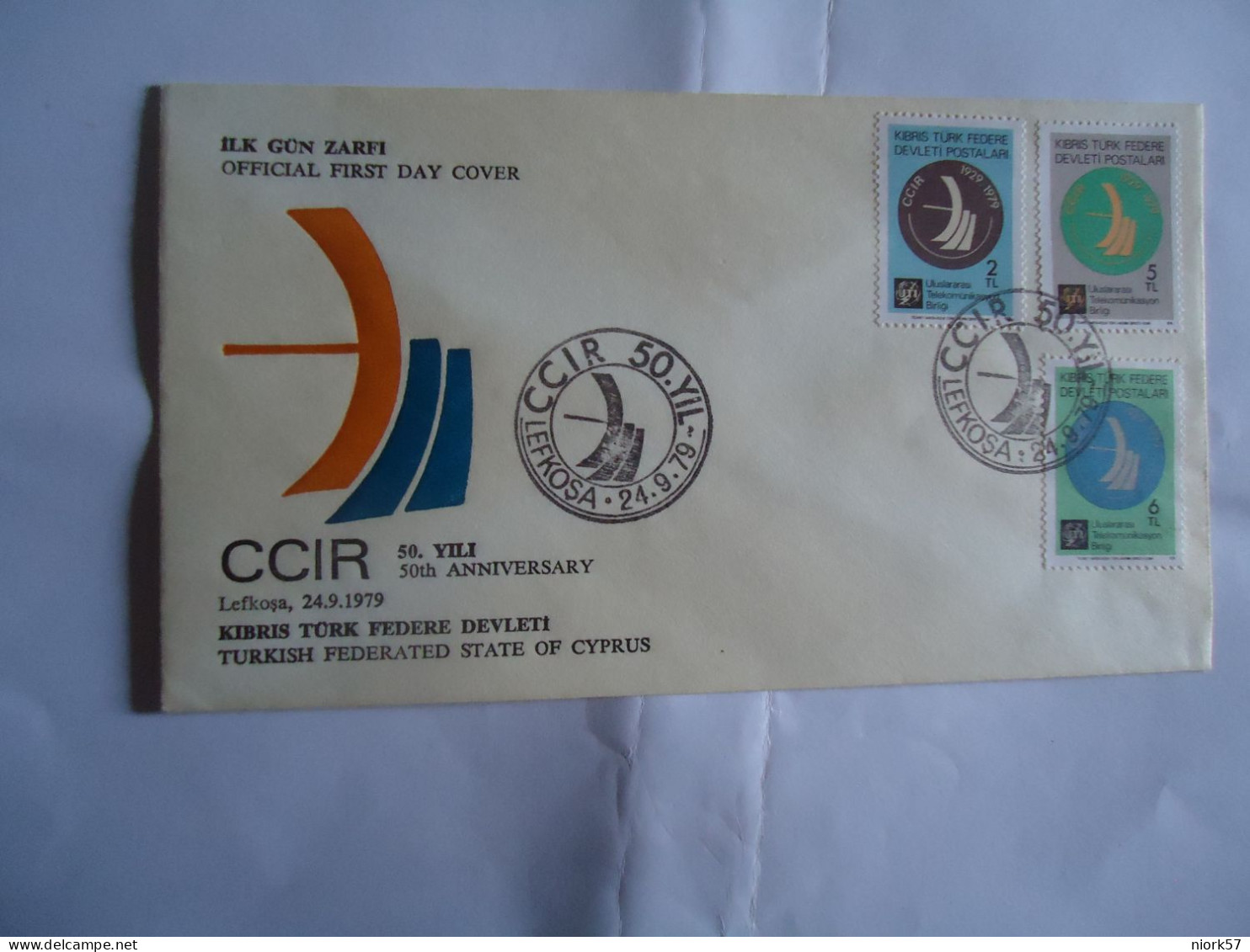 TURKEY CYPRUS  1979 FDC CCIR - Andere & Zonder Classificatie