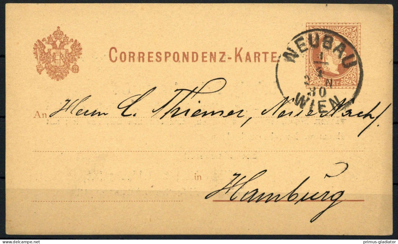 Österreich, P 25, Brief - Machine Postmarks