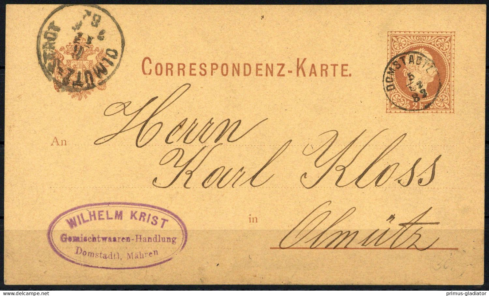 Österreich, P 25, Brief - Machine Postmarks