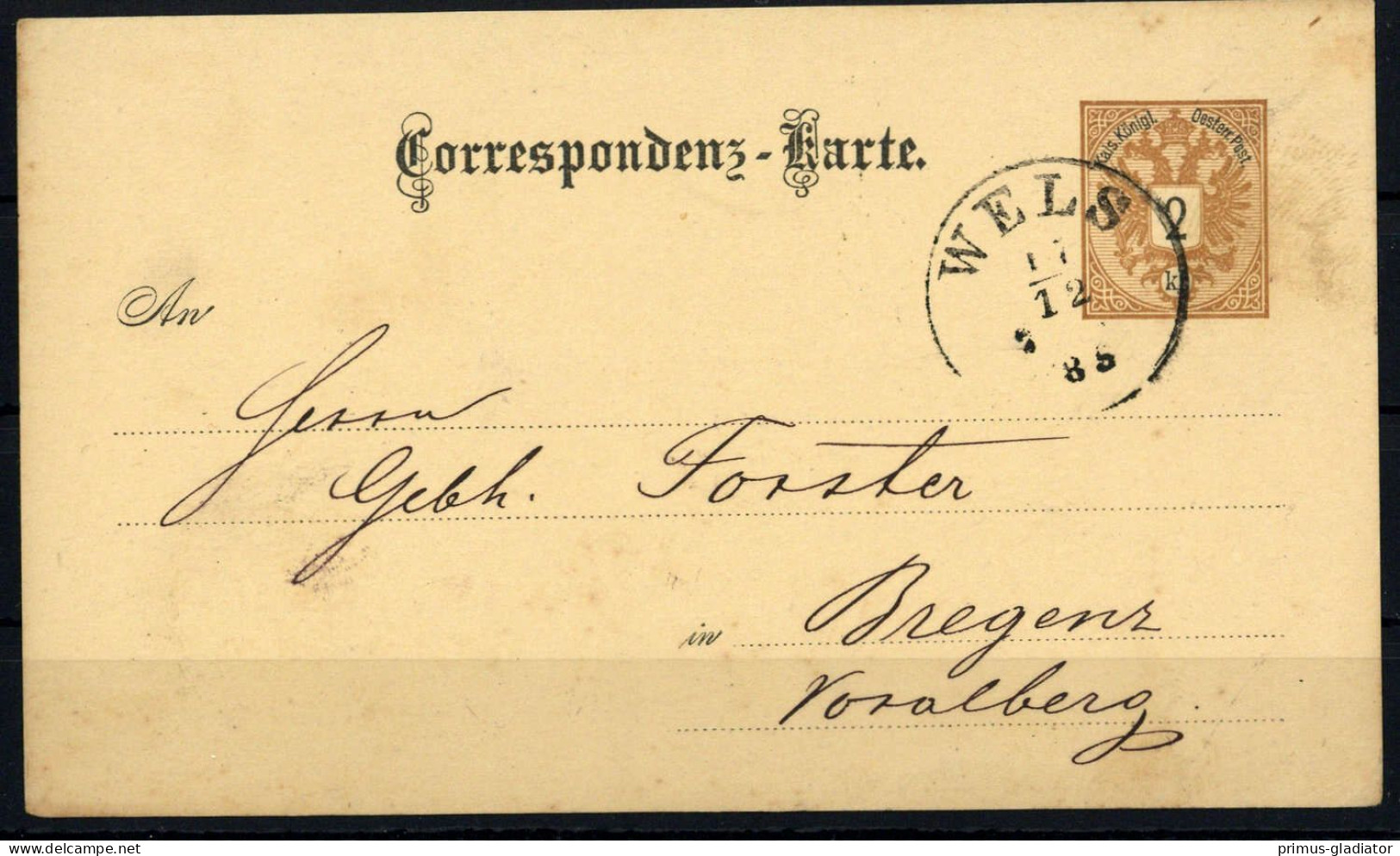 Österreich, P 43, Brief - Machine Postmarks