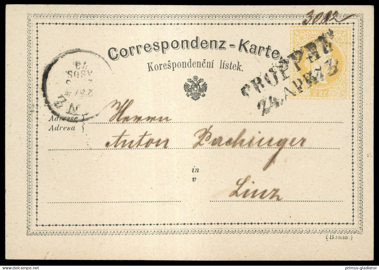 Österreich, Brief - Machine Postmarks