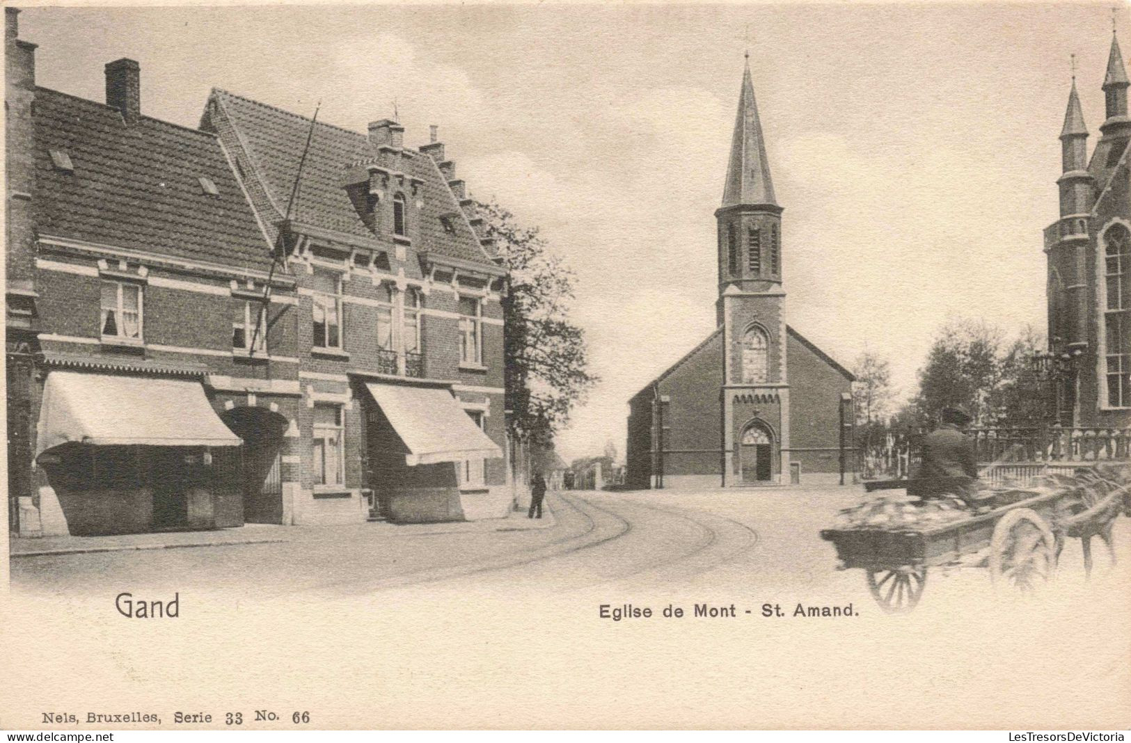 BELGIQUE - Gand - Eglise De Mont - Saint Amand - Carte Postale Ancienne - Gent