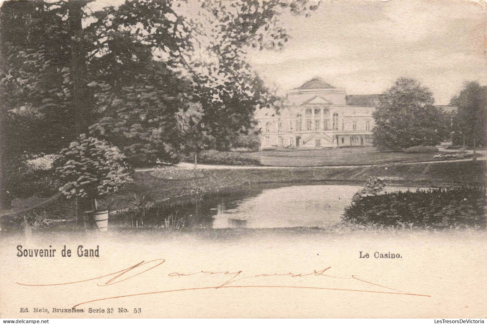 BELGIQUE - Gand - Souvenir De Gand - Le Casino - Carte Postale Ancienne - Gent