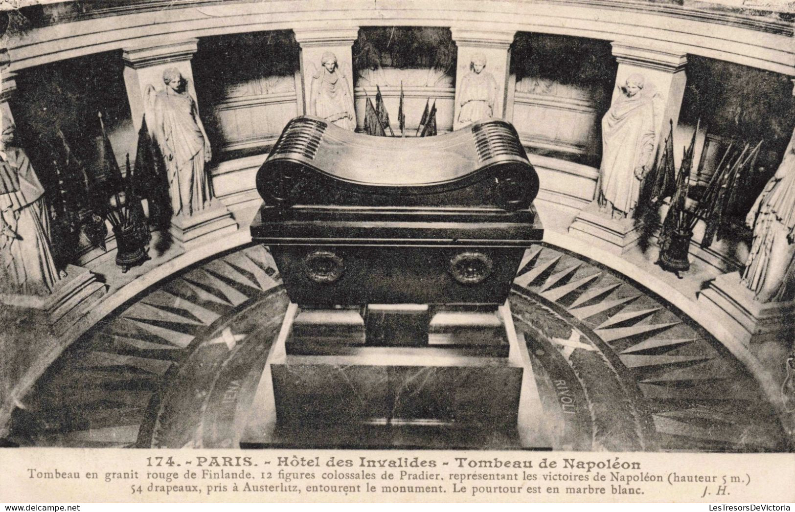 HISTOIRE - Paris - Hôtel Des Invalides - Tombeau De Napoléon - Carte Postale Ancienne - Histoire