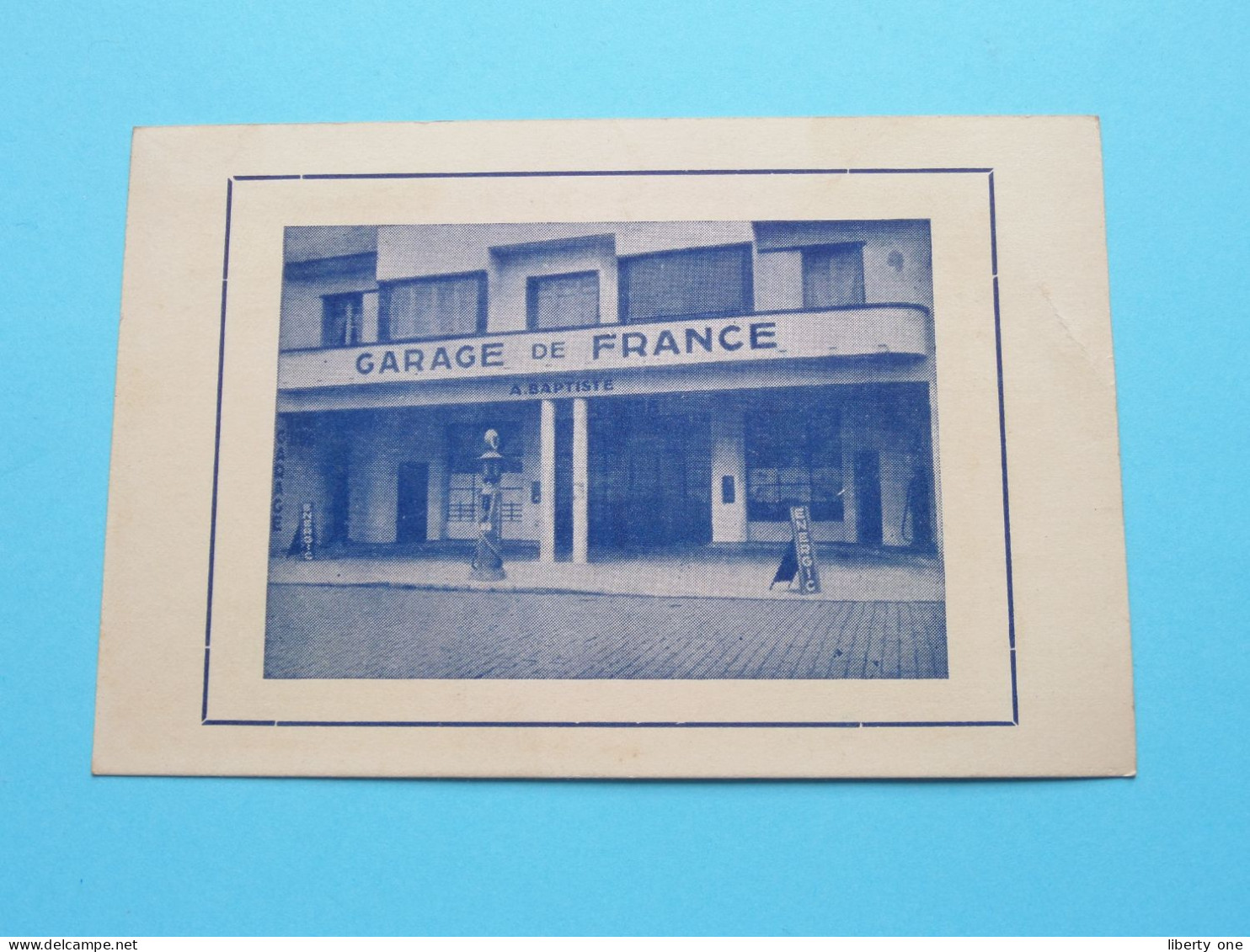 Garage De FRANCE > A. BAPTISTE > Station Service ( Location Ambulance Agence DODGE ) ROANNE Loire ( Voir / Zie Scan ) ! - Visiting Cards