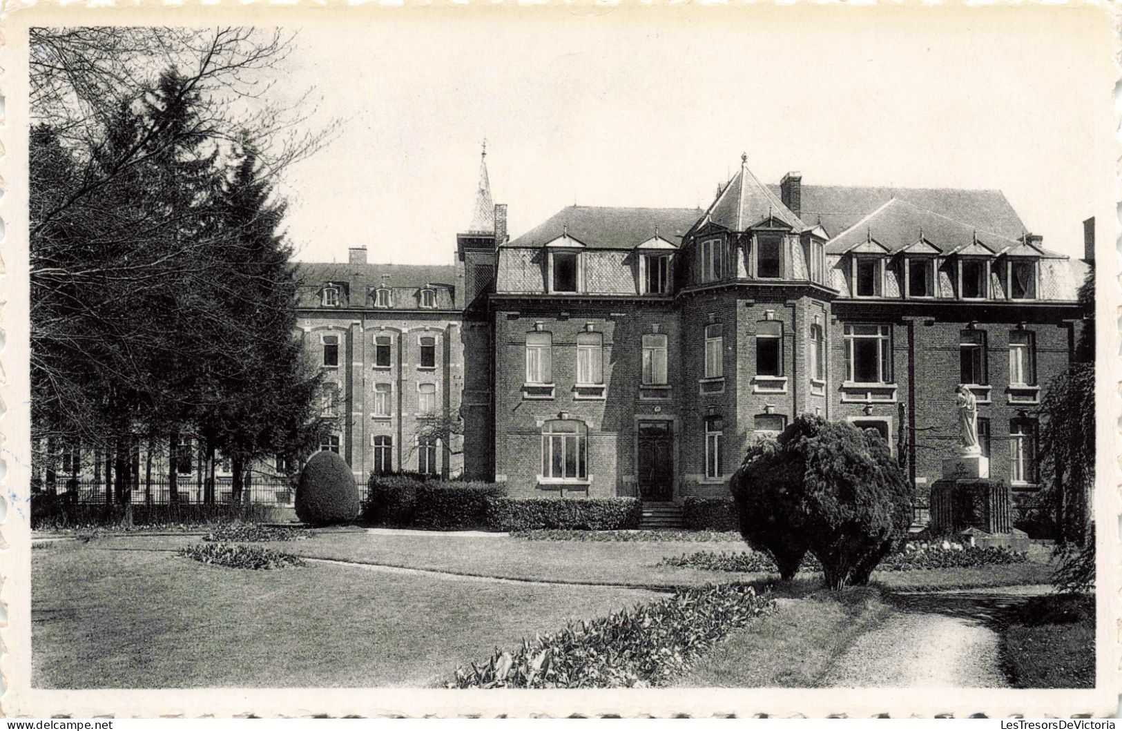 BELGIQUE - Chimay - Pensionnat De Sainte-Chrétienne   - Carte Postale Ancienne - Educazione, Scuole E Università