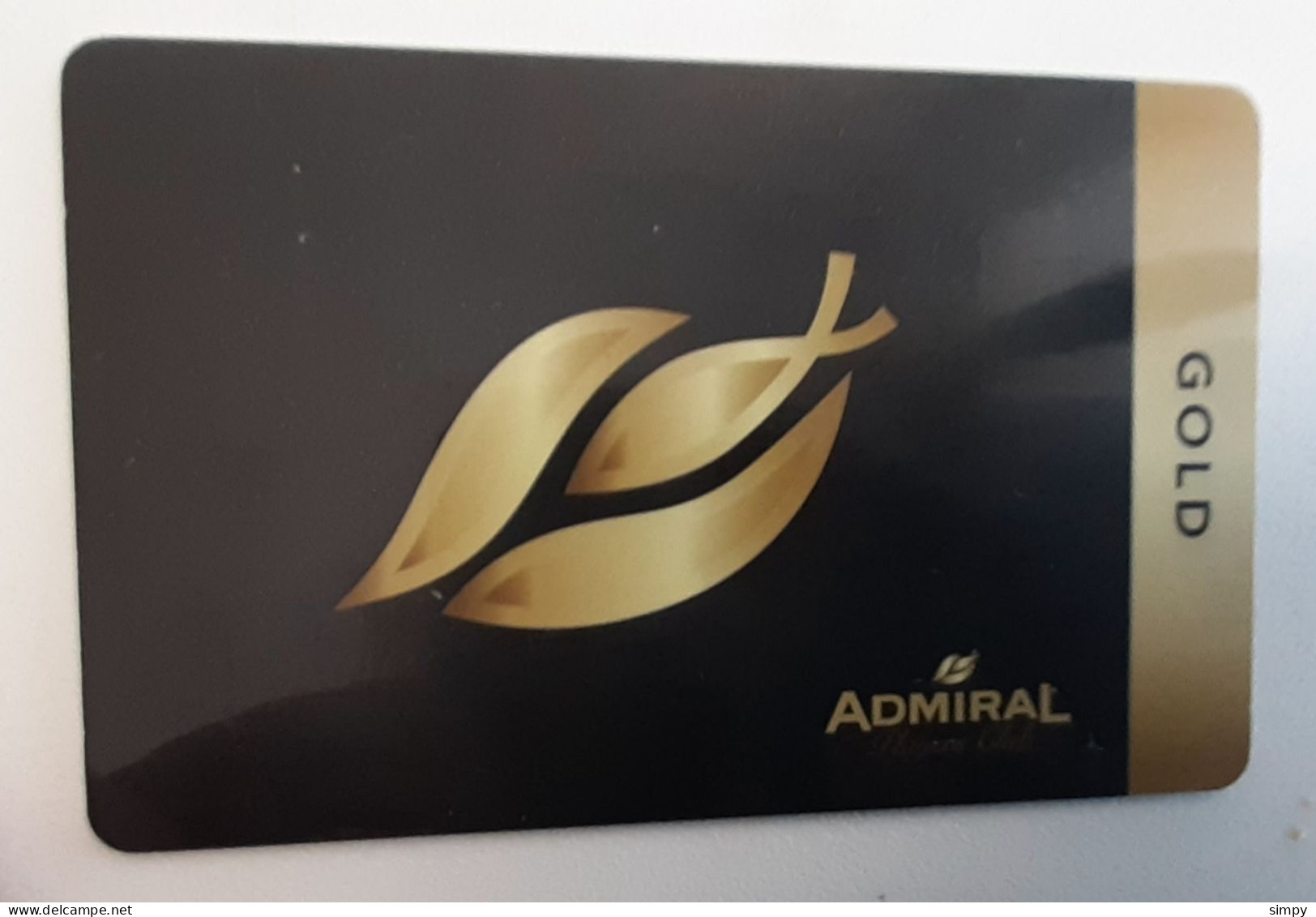 Casino Admiral GOLD Players Club  Slovenia Casino Card - Tarjetas De Casino