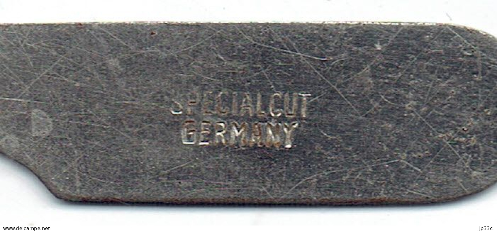 Ancien Set De Manucure "Specialcut Germany" (6 Pièces, Dont 3 Avec Manche En Bakélite) - Accessoires