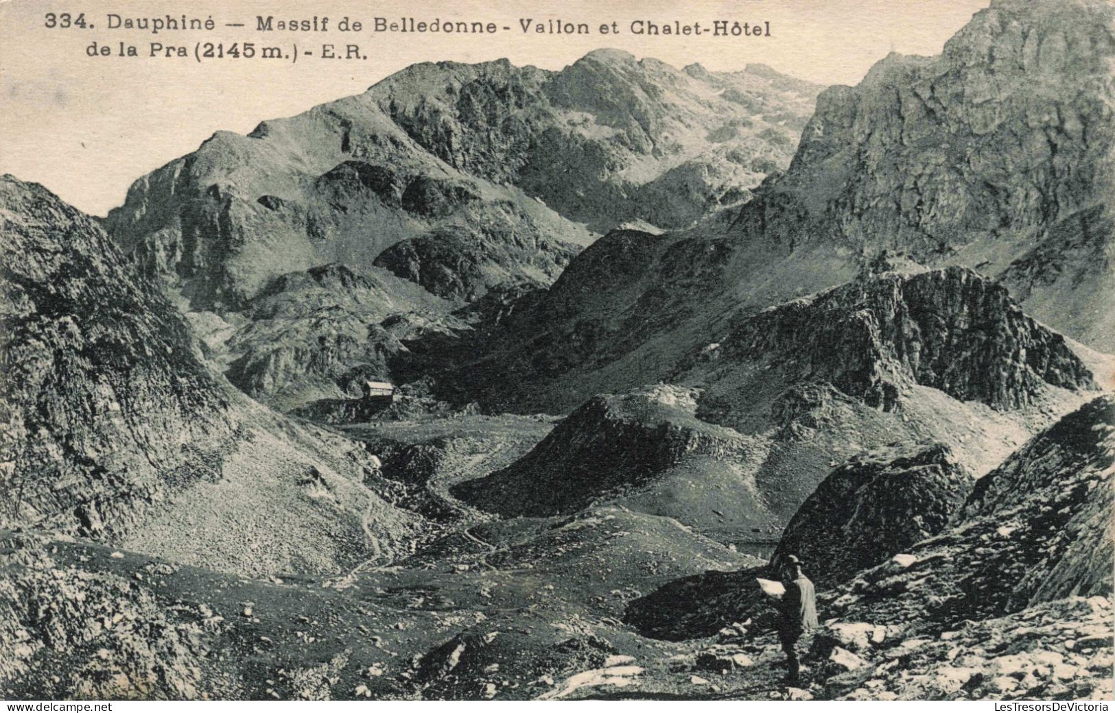 FRANCE - Dauphiné - Massif De Belledonne - Vallon Et Chatel-hôtel De La Pra - Carte Postale Ancienne - Grenoble